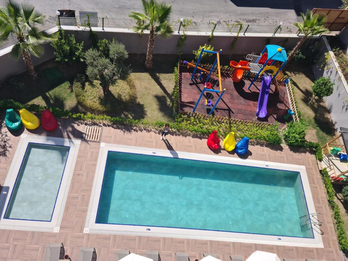 Ferienwohnung Kleopatra Sultan Rezidans Alanya Exterior foto