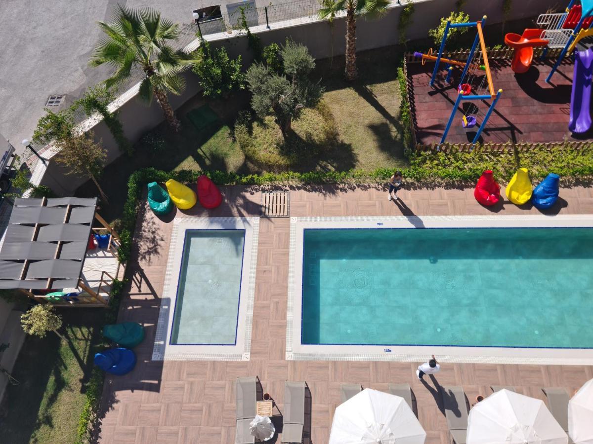 Ferienwohnung Kleopatra Sultan Rezidans Alanya Exterior foto