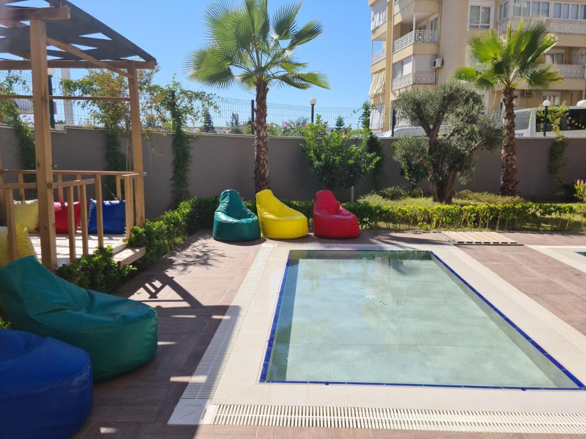 Ferienwohnung Kleopatra Sultan Rezidans Alanya Exterior foto