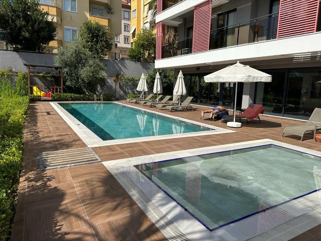 Ferienwohnung Kleopatra Sultan Rezidans Alanya Exterior foto